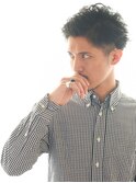 ジェントルマン風☆刈り上げツーブロックのMEN`S HAIR　2