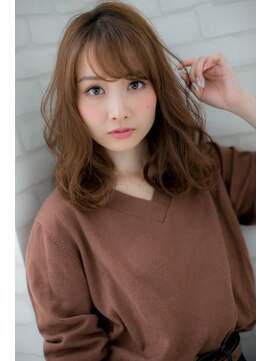 ローマ ギンザ(ROMA Ginza) 『ROMA』耳かけOK♪くせ毛・うねり簡単スタイリング重めスタイル