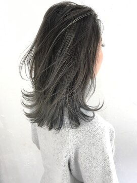 ルモア(RUMOR) Rumor×「外国人3Dハイライトカラー」パールグレージュ