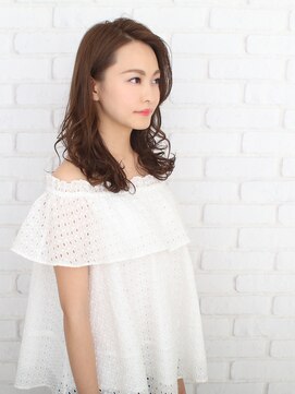 ヘアパラダイム Hair Paradigm 豊田市パラダイム★モテカワ王道ゆるふわミディアム3