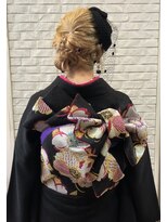 ザブックハンドサロン(The book hand salon)&nbsp;振袖ヘアアレンジ♪