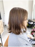 ロブの外ハネスタイル