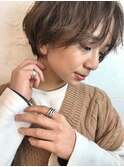 柔らかな質感のショートボブ【HEAT by UNCUT&LOUNGE 渋谷