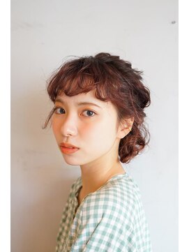 ブルー スタイル 大森店(BLUE STYLE) ふわふわ　暖色系艶カラー