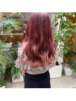 ツバメ ヘアー(TSUBAME HAIR)&nbsp;ワインレッド×ベージュ