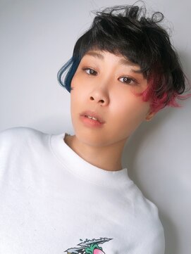 シーデン(C-den) 遊び心を忘れない!アシンメトリー×マッシュ×キキララヘア☆★