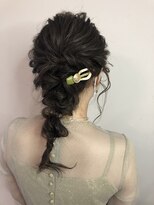 ドクターズサロン レラパール&nbsp;-lela pearl- 結婚式お呼ばれセット　編み込み