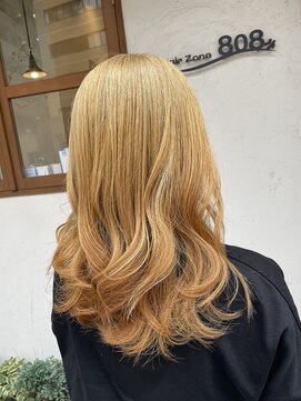 ヘアーゾーン ハチマルハチ 登戸駅前店(Hair Zone 808) 外国人風カラー、カット