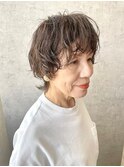 ウェット感◎大人ショートヘア