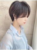 ボブミディアム髪型【30代40代50代】ストレートパーマ246