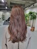 【ヘアケアを愛する方へ】資生堂髪質改善トリートメント+高彩度カラー ¥12800