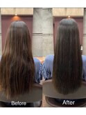 髪質改善カラー