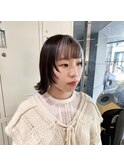 人気インナーカラーミニボブレイヤー/HONOKA