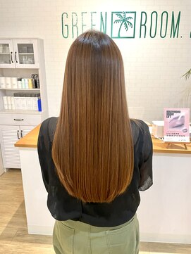 グリーンルームセカンド 結城店(GREEN ROOM. 2nd) 美髪縮毛矯正×髪質改善トリートメント