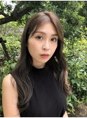 広尾 南青山 白金 ロングヘア レイヤーカット くびれ