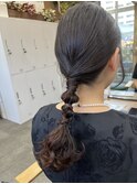 【clomus】タマネギヘアアレンジ