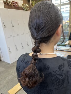 クロムス(clomus) 【clomus】タマネギヘアアレンジ