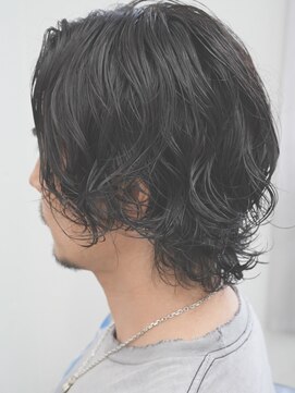 ユノ(juno) メンズミディアムパーマ