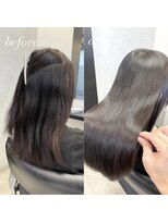 サロウィン 池袋(SALOWIN)&nbsp;【 before&afetr 】美髪縮毛矯正 × 髪質改善 #228