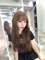 ジーナ 名駅(XENA.) ミルクティーベージュ/ブラウンカラー/ケアブリーチ