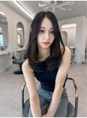 【LICCA 伊崎優李】韓国ヘア/レイヤーカット/前髪/姫カット