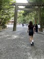 ファムバイアヴァンス(Femme by AVANCE.) 毎年伊勢神宮にお礼参り☆