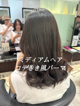 アピッシュ ギンザ(apish ginza) ボブ/ボブパーマ/プードルパーマ/ミディアムヘア/韓国風ボブ