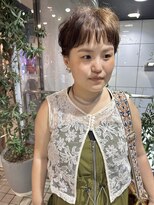 ヘアーアンドメイク ビス(HAIR&MAKE bis)&nbsp;ベリーショート☆ももこ