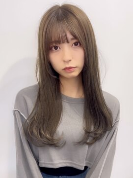 オリンテ バイ レシッド 表参道(orente by rcid) 髪質改善顔まわりレイヤーカット酸熱ストレートこなれミディ