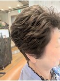 【シニア】ショートパーマ