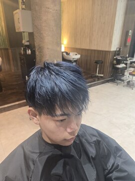 ワイズヘアラウンジキロット(Y’s hair lounge Kilotto) マッシュベースの動きあるスタイル