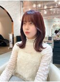ウェーブミディアムメルティカラー×レイヤーカット韓国[錦糸町]