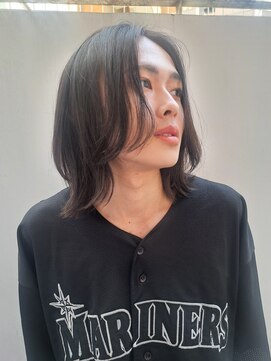 ソレイユトウキョウシブヤ(SOLEIL TOKYO shibuya) メンズ　ボブ　くびれヘア