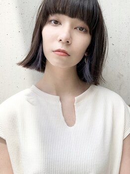 テテ(tete.)の写真/経験豊富な技術で理想のカラーを実現◎人気の透明感カラー～気になり出す白髪カラーもお洒落なスタイルに♪