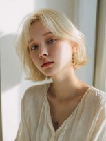 シェル 吉祥寺(shell)&nbsp;くびレイヤーエモージュグレージュカラーくびれショート/吉祥寺