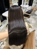 【サラッとしたい方へ♪】似合わせカット+髪に優しい縮毛矯正[銀座/ショート]