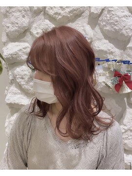 ヘアサロン エフ 渋谷(F) #ピンクブラウン　#ピンクベージュ　#ピンクカラー