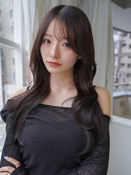 アンジェリカ 京都駅前店(ANGELICA JR) ANGELICA 地毛風トレンドカラー ゆる巻きロング