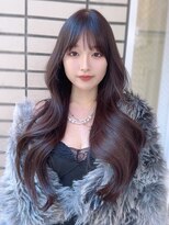 シルクレイ 高田馬場(Silk-lei)&nbsp;レイヤーカット 韓国ヘア 小顔 顔周り イメチェン 似合わせ 前髪