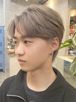 サンクマーケット 渋谷(cinq MARKET) ヘーゼルベージュミルクティーベージュアッシュベージュメンズ