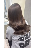 アヴァンス 西田辺(AVANCE.) ショコラグレージュ/白髪ぼかしハイライトカラー/髪質改善