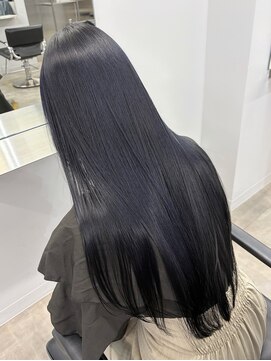 ブルーブラック/グレージュ