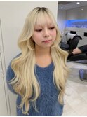 レイヤーカットハッシュカットハイレイヤー韓国ヘアくびれヘア