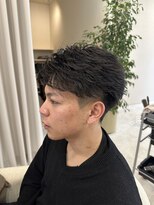 サイクル(CYCLE)&nbsp;[MEN’S HAIR/波巻ツイストスパイラル/フェザーパーマ/伊勢崎]