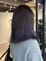 ノーム(norm)&nbsp;ラベンダーカラー/デザインカラー/ミディアムヘア