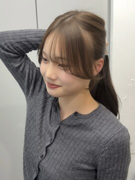 ビュー フクオカ(VIEW FUKUOKA) 髪質改善/顔周り/前髪/レイヤーカット/韓国風