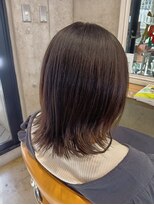 グランジ 北山田店(GLUNGE)&nbsp;毛先軽やか外ハネスタイル