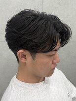 エデアンホンテン メンズサロン(EDEAN 本店 (旧:EDEAN 上通)) 熊本シャドウパーマ フェザーパーマ 刈り上げセンターパート