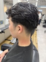 ナム 錦糸町(NAM)&nbsp;MEN’S/リバースセンターパート/ニュアンスパーマ/錦糸町