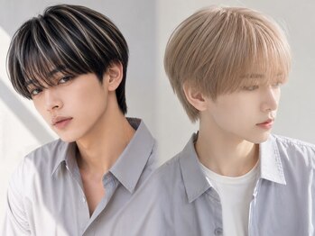コンマ(,)の写真/ビジネス～ナチュラル/ブリーチでの派手なカラーまでお任せください◎【心斎橋駅5分/新町/本町】